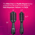 HV2179 Hot Air Brush for Hair, Blow Dryer Brush, Volumizer & Styler, 360° Airflow Vent, Oval Barrel for Hair Volume, Charcoal Bristles, Ceramic Coating Brushing Head, 1200W
